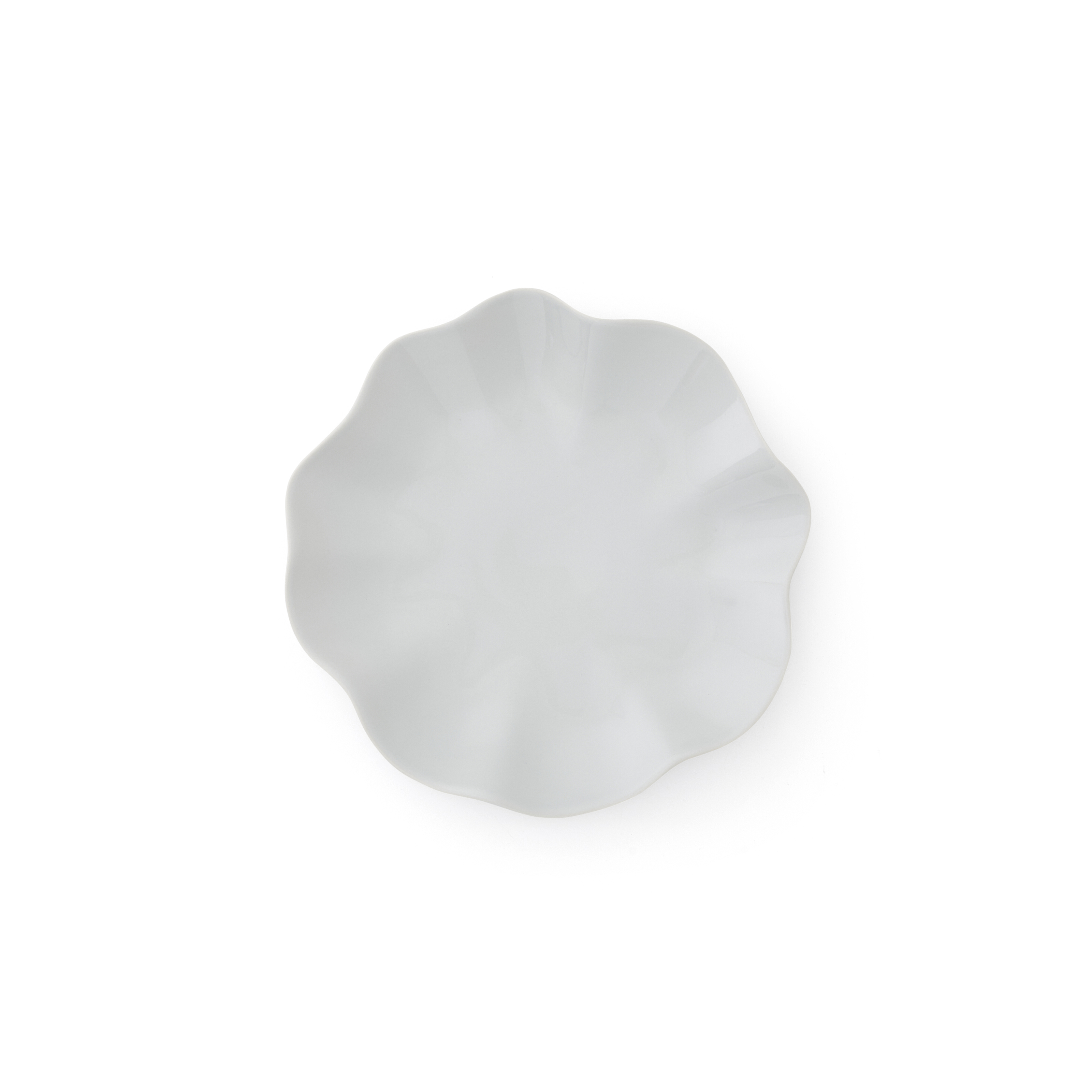 Sophie Conran Floret 8.5 Inch Salad Plate, Dove Grey image number null